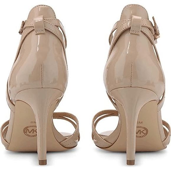 Michael Kors Womens Kimberly Ankle Strap Strappy stiletto Heel Sandals 6.5 M - Picture 2 of 4